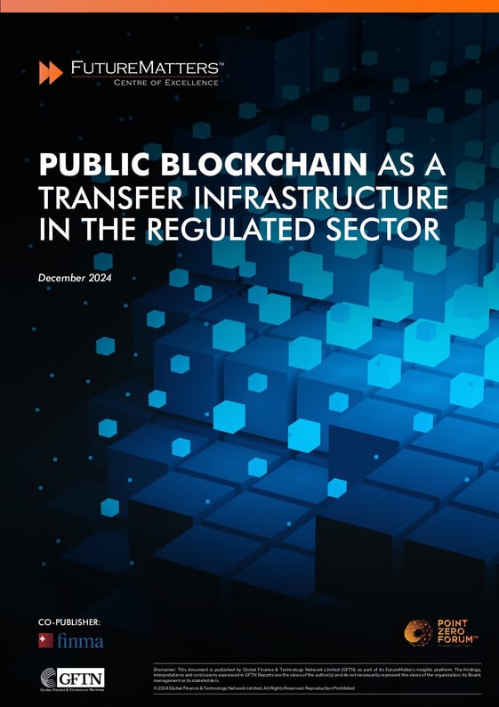 Public Blockchain as a Transfer Infrastructure in the Regulated Sector