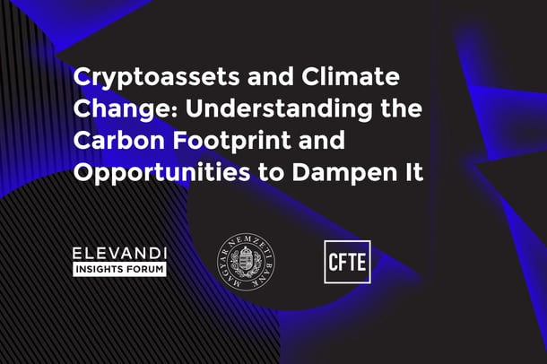 Cryptoassets and Climate Change: Understanding the Carbon Footprint and Opportunities to Dampen It